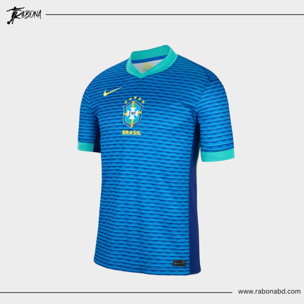 Brazil Away Jersey 2024 (Fan Edition)