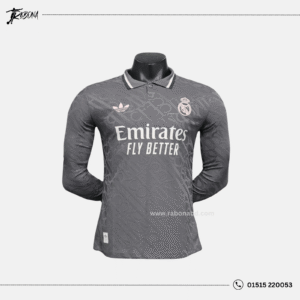 Real Madrid Third Kit 2024-25 (Player Edition) - Full Sleeve