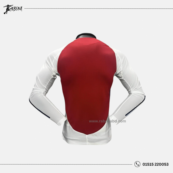 Arsenal Home Kit 2024-25 (Player Edition) - Full Sleeve