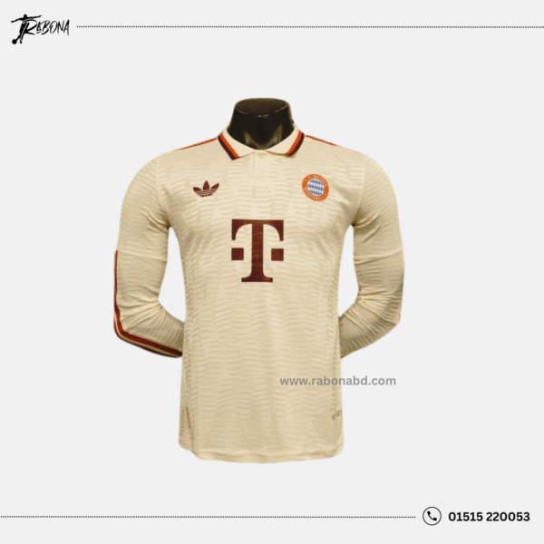 Bayern Munich Third Kit 2024/25 (Player Edition) - Full Sleeve