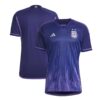 Argentina 2022 World Cup Away Jersey (Fan Edition- 3 Star Modified)