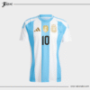 Argentina Home Jersey 2024 (Fan Edition) + 'MESSI' - Name & Number Official Font