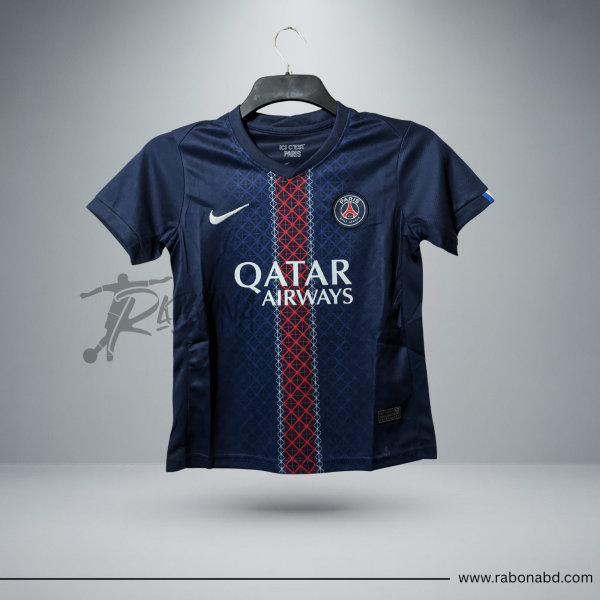 PSG Home Kit 2025/26 - Kids Jersey Set