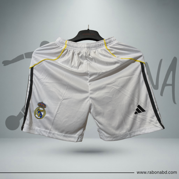 Real Madrid Home Kit 2025/26 - Kids Jersey Set