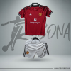 Manchester United Home Kit 2025/26 - Kids Jersey Set