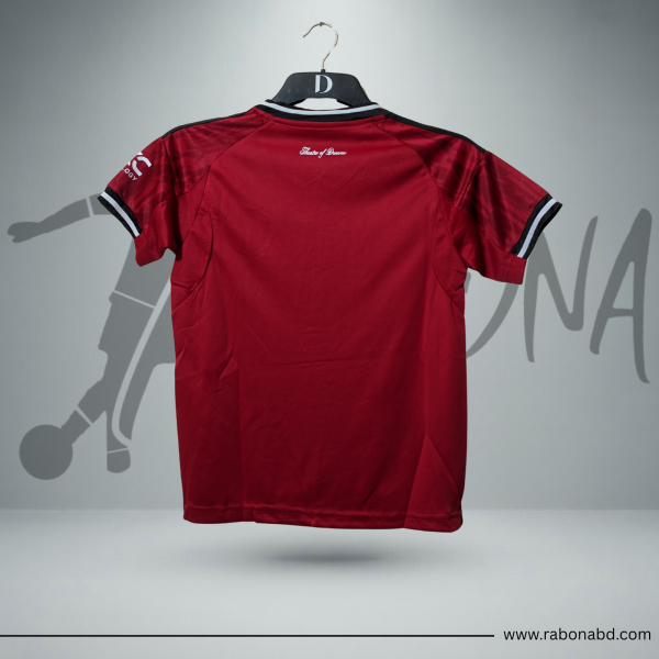 Manchester United Home Kit 2025/26 - Kids Jersey Set