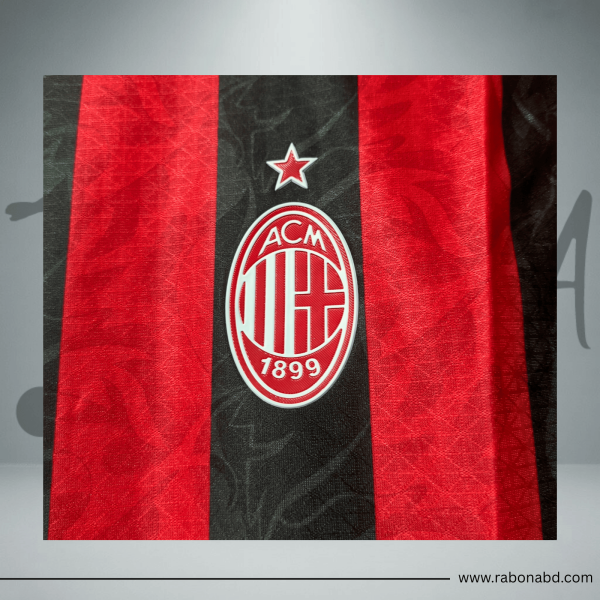 Ac Milan Home Kit 2025-26 (Player Edition) - Image 4