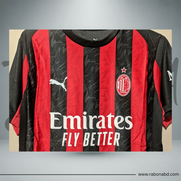 Ac Milan Home Kit 2025-26 (Player Edition) - Image 3