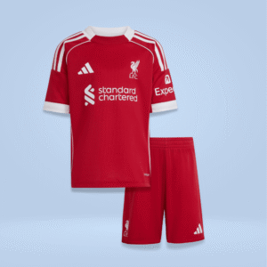 Liverpool Home Kit 2025/26 (Kids Jersey Set)