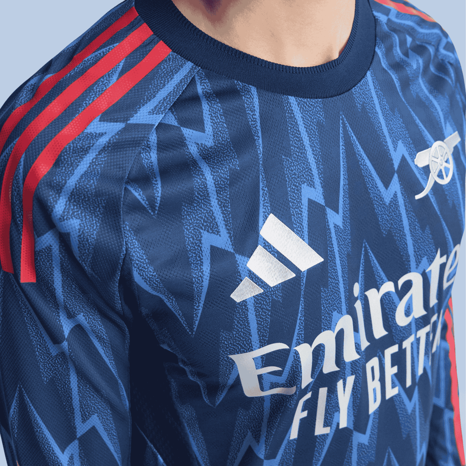 Arsenal Away Kit 2025/26 Full Sleeve - (Player Edition) - Image 4